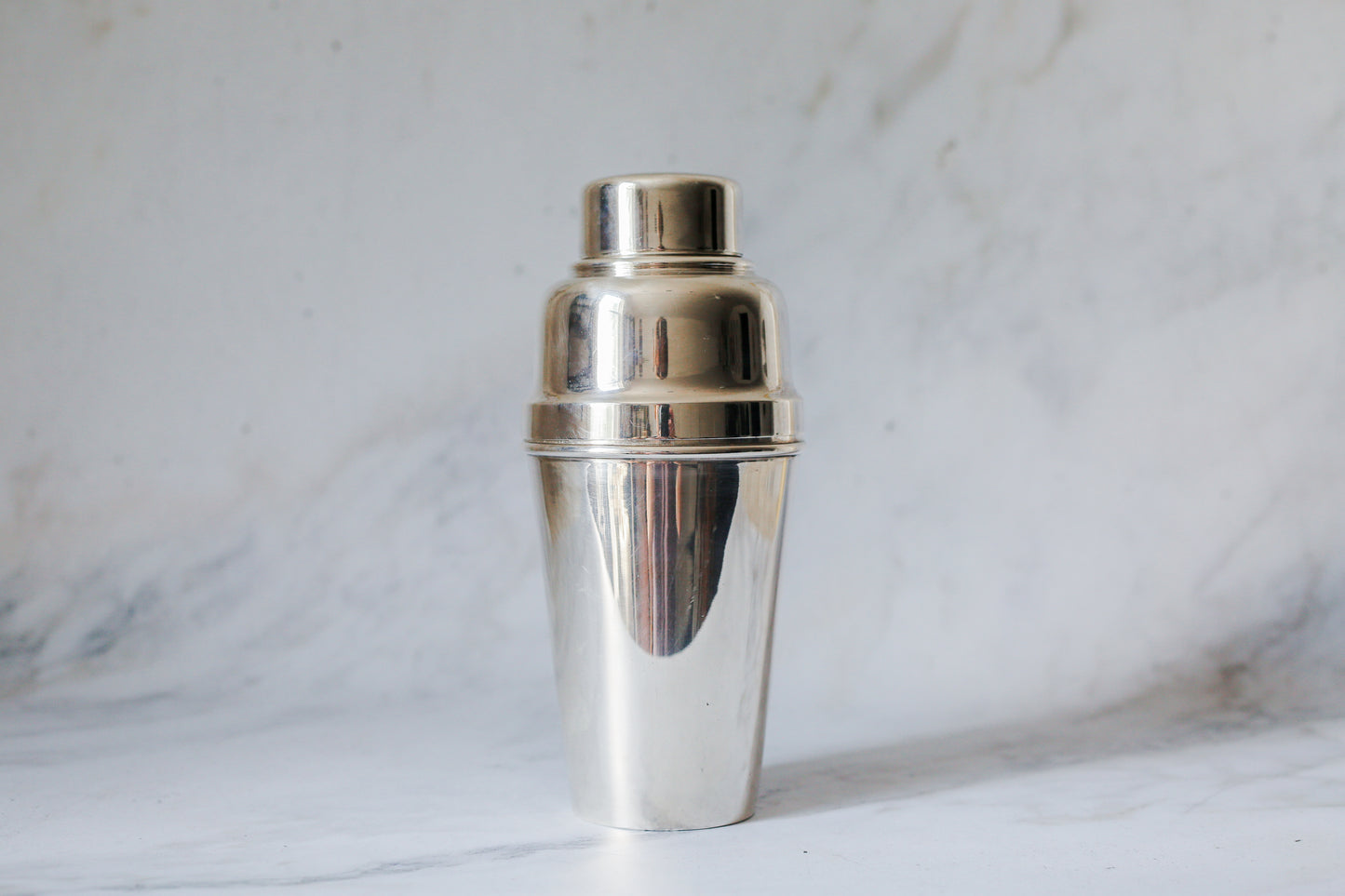 Antique English Art Deco Silver Plated 1¼ Pint Cocktail Shaker by William Suckling & Sons (BHLd)