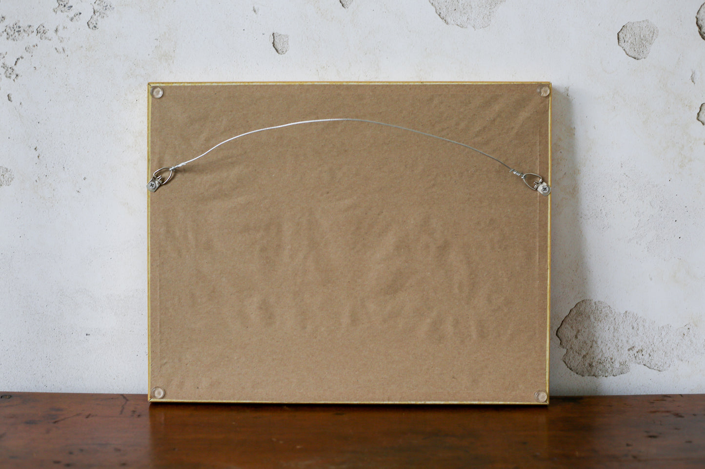 18th Century Copper Plate Engraving Ship of War | Contemporary Textured Gilt Frame