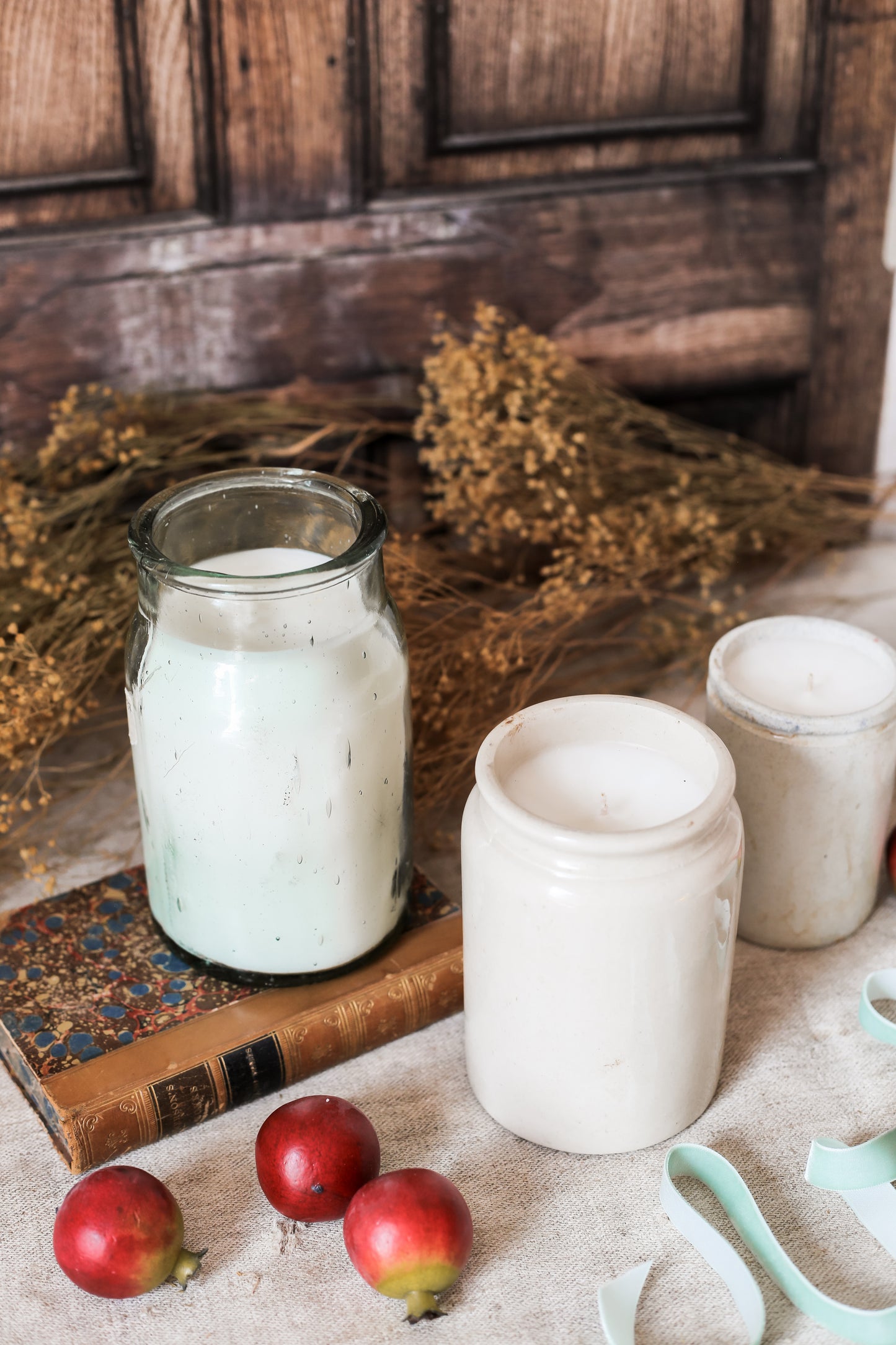 Fraser Fir Antique English Jar Candles