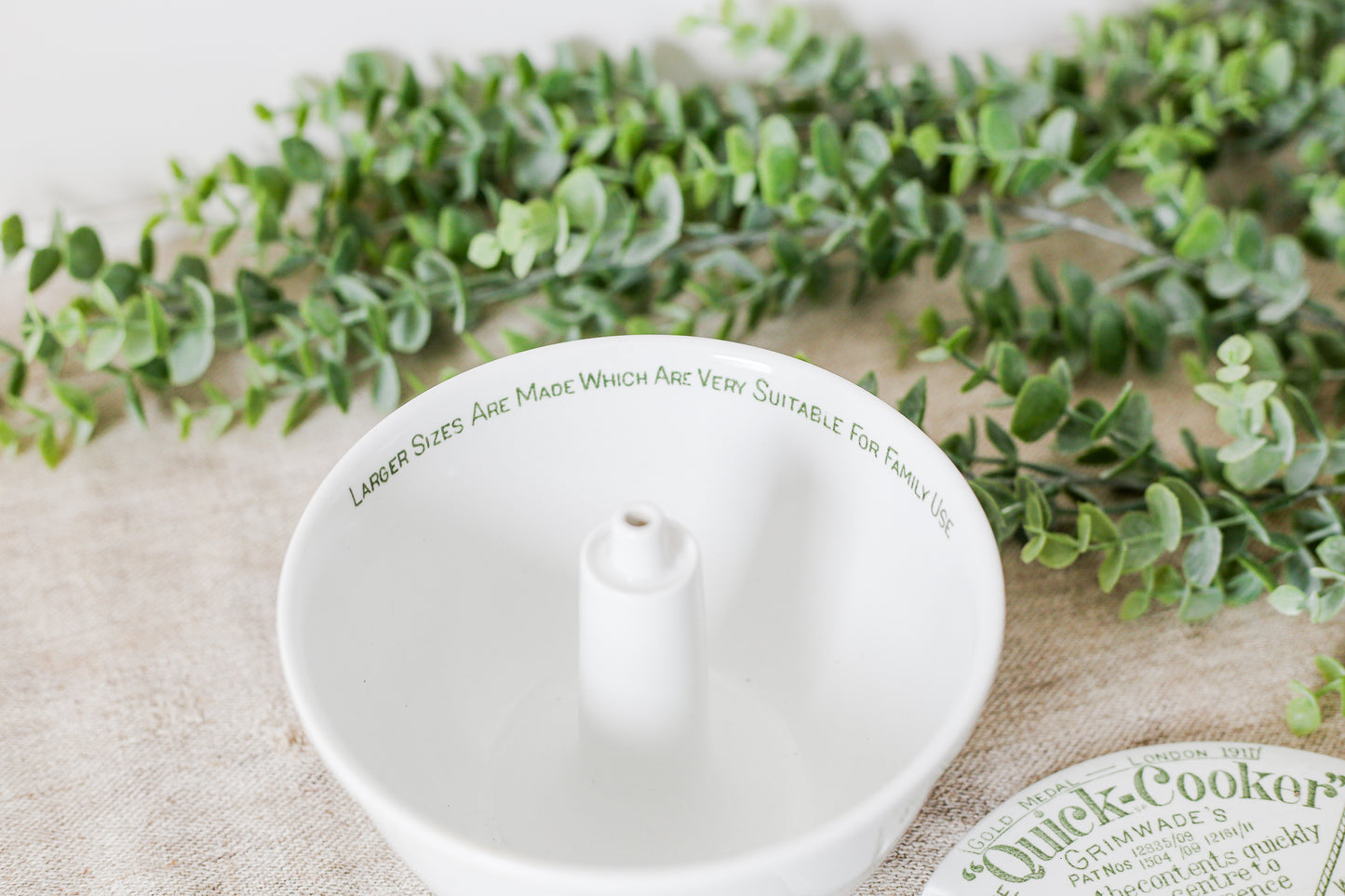 Antique Grimwade's Quick Cooker Pudding Bowl