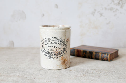 Antique Keiller Dundee Marmalade 2lb. English Crock