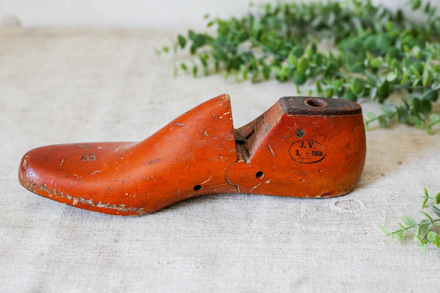 Vintage Cobbler’s Wooden Shoe Mold
