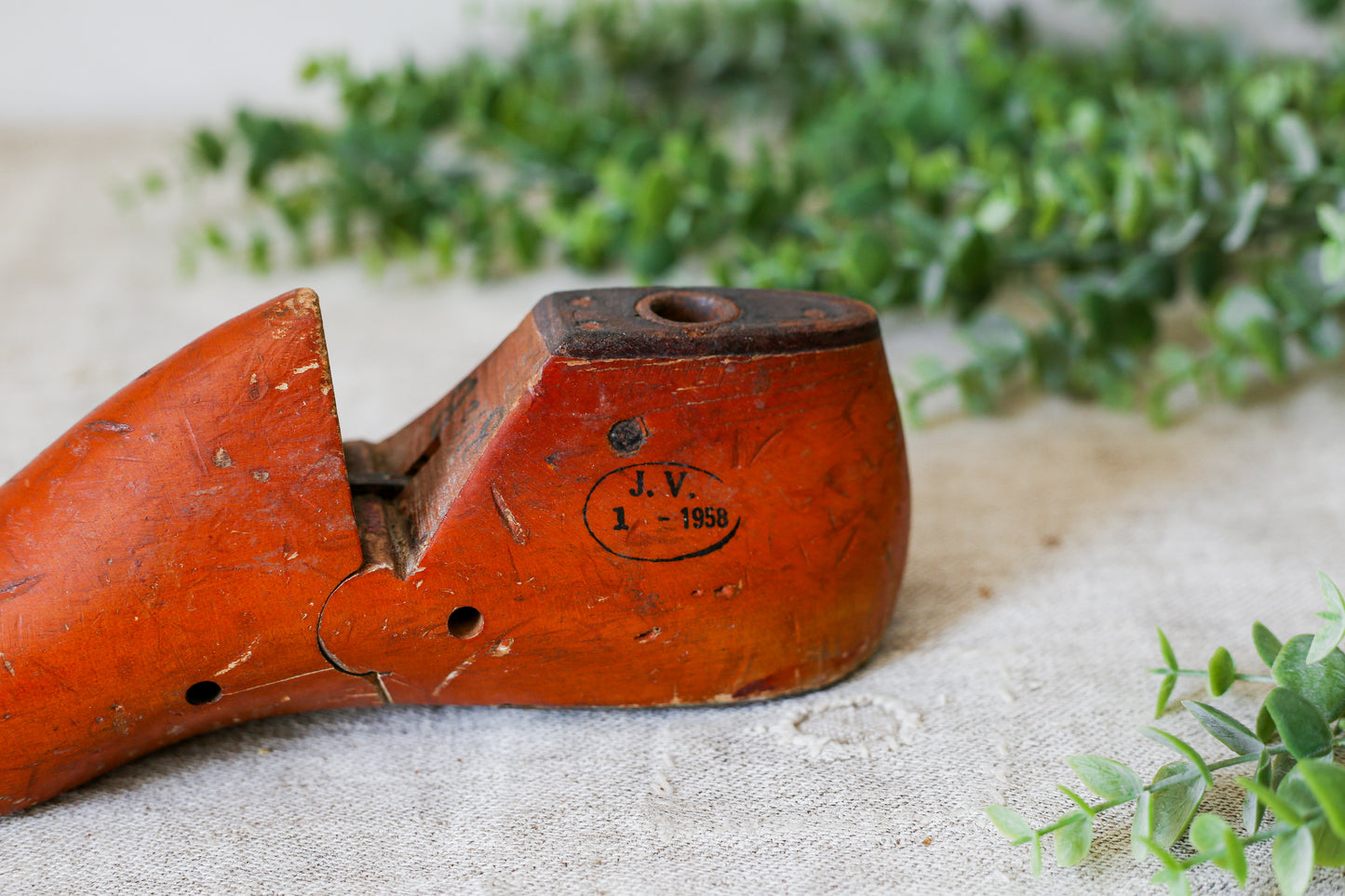 Vintage Cobbler’s Wooden Shoe Mold