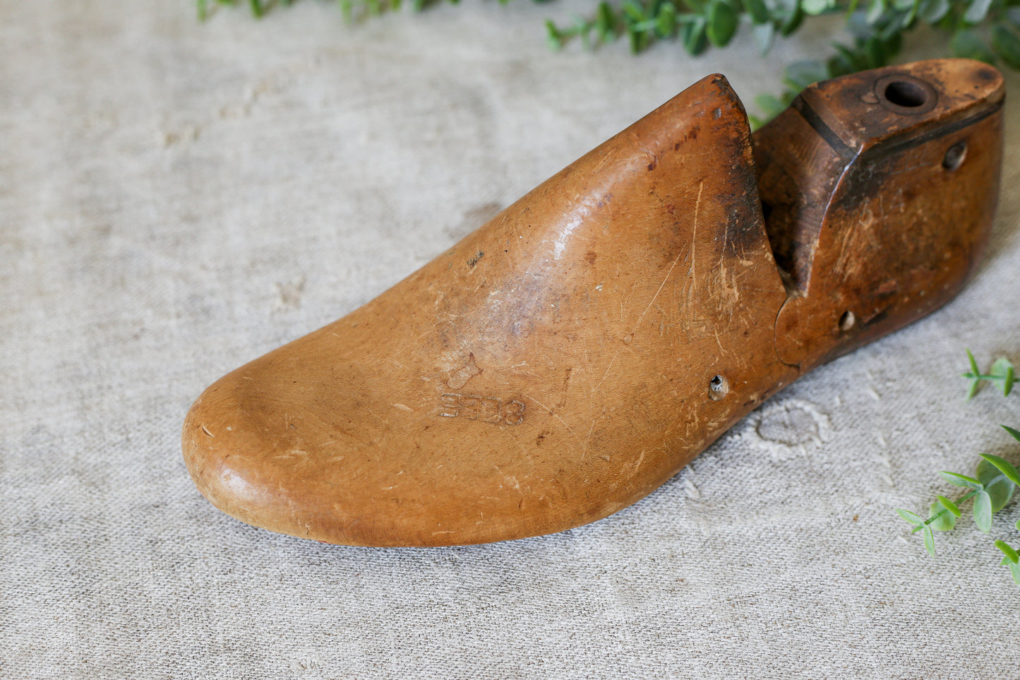 Vintage Cobbler's Wooden Shoe Mold