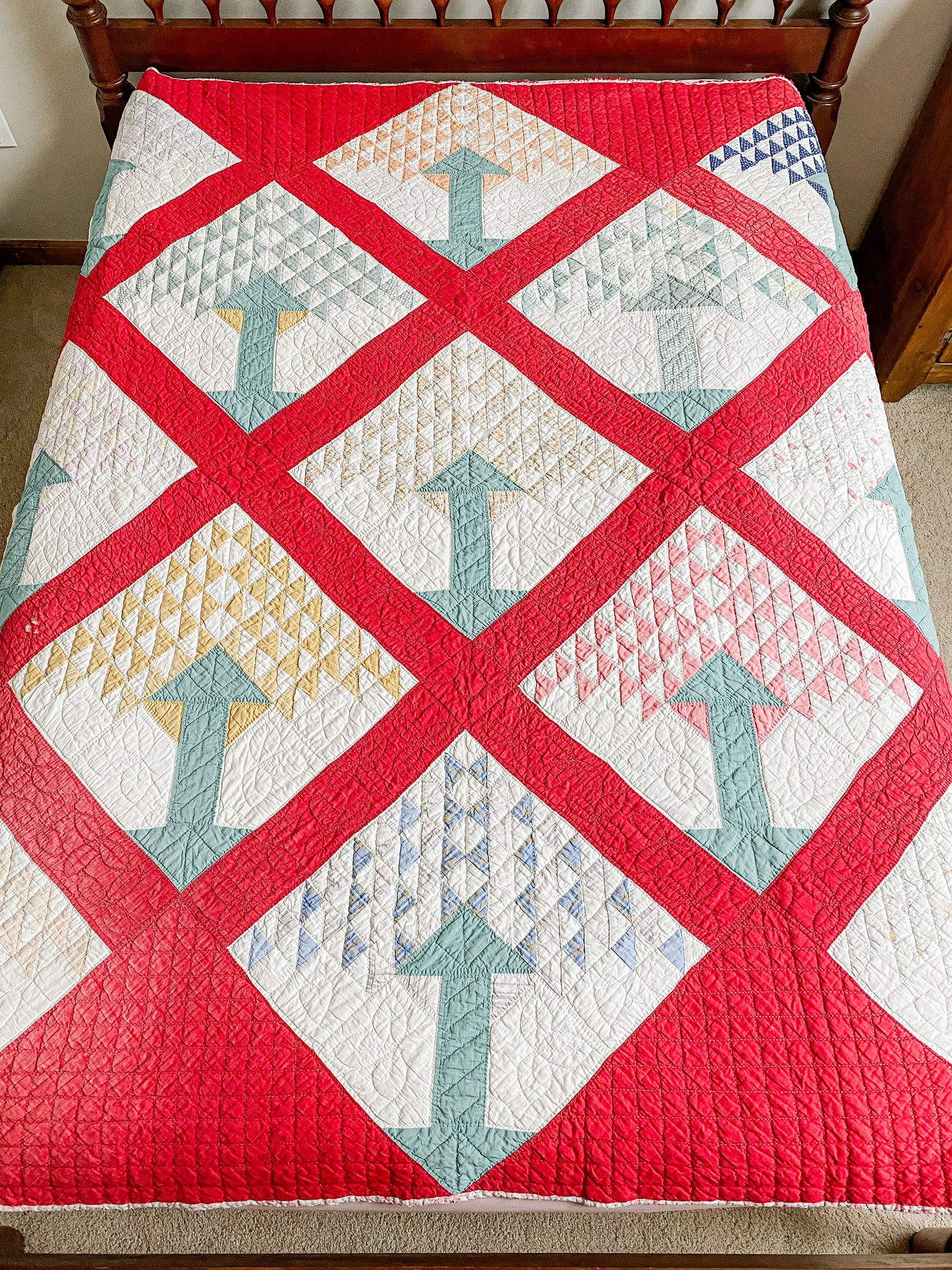 Vintage Tree of Life Quilt