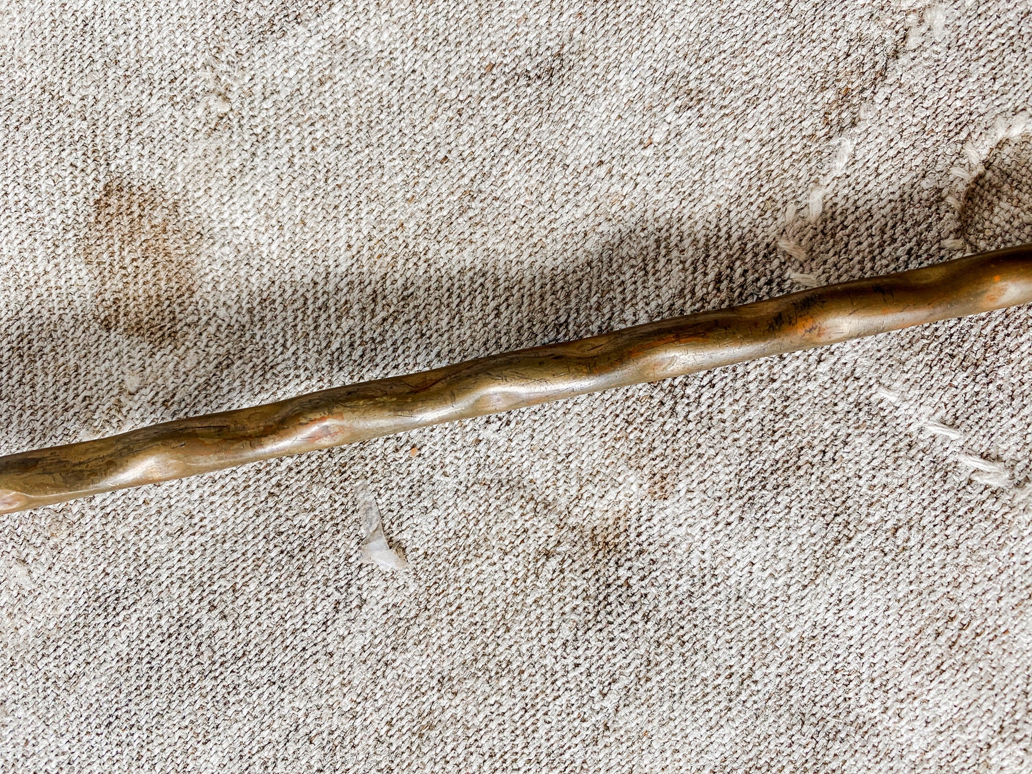 Vintage Brass Kewpie Toasting Fork by Peerage, England