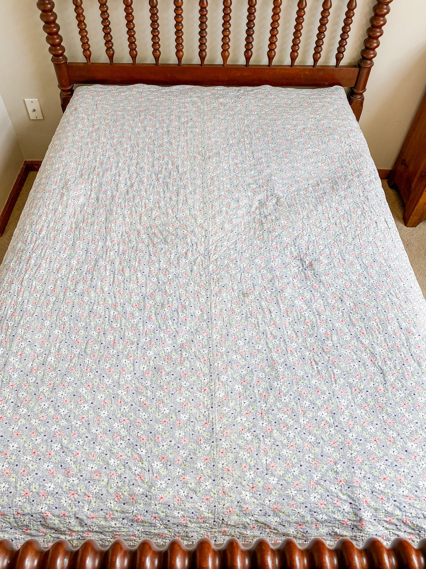 Vintage Around the World Quilt, c1930