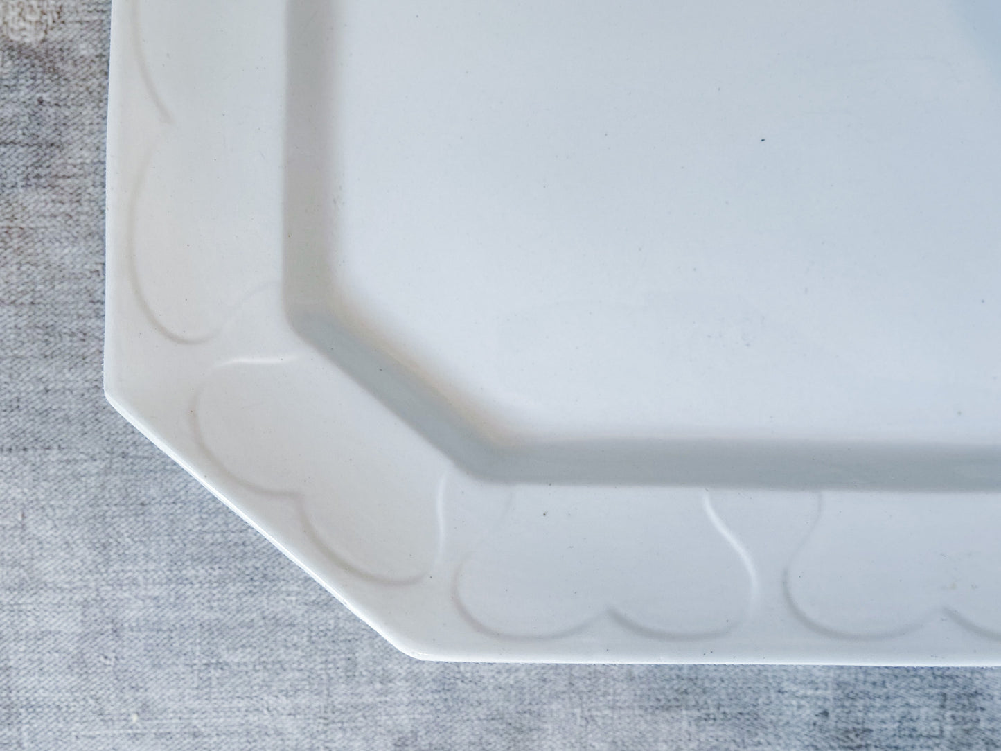 Antique Barrow & Co Ironstone Platter, c1850