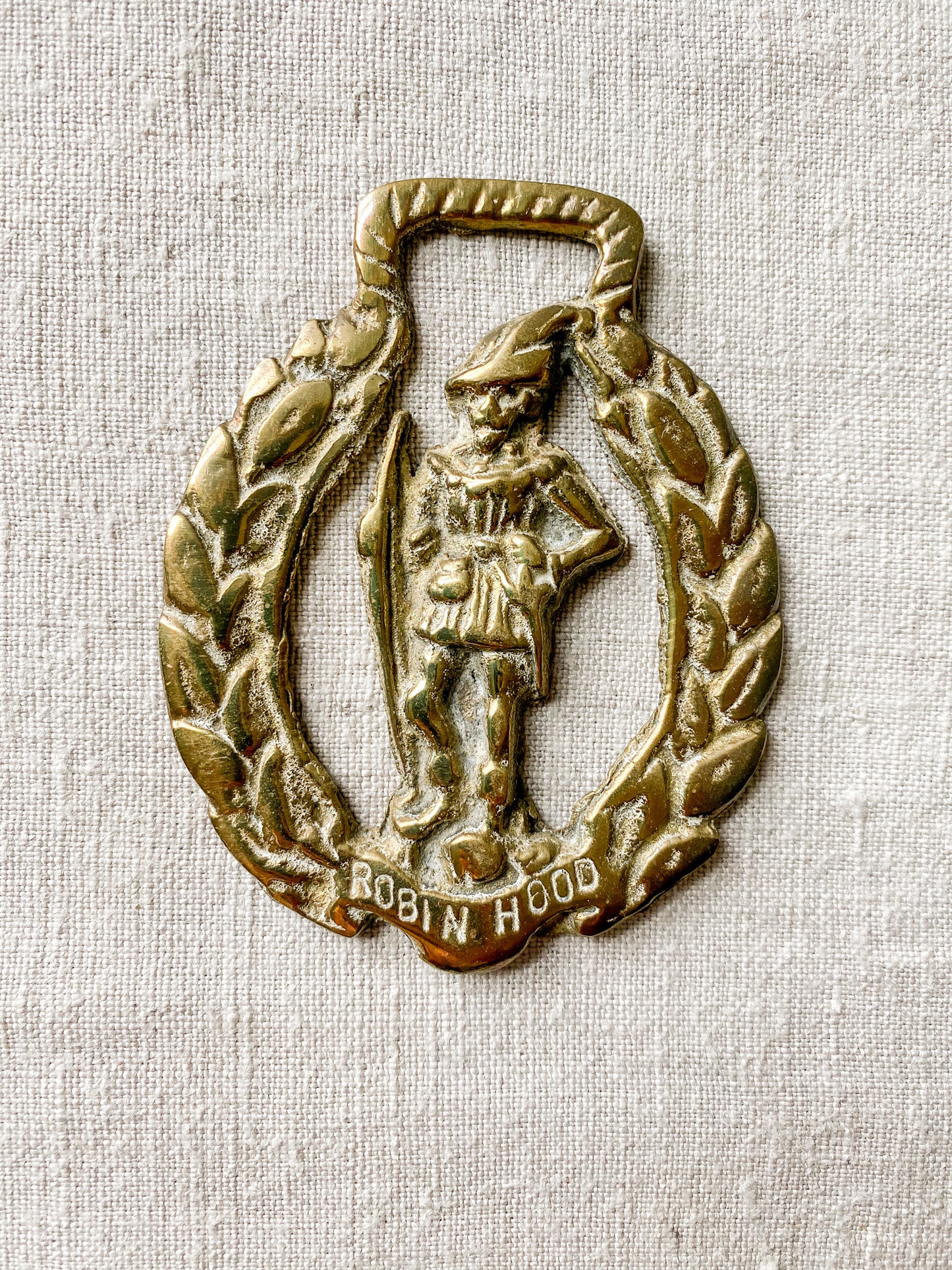 CHOICE Vintage English Horse Brass Bridle Medallions - Famous Britons