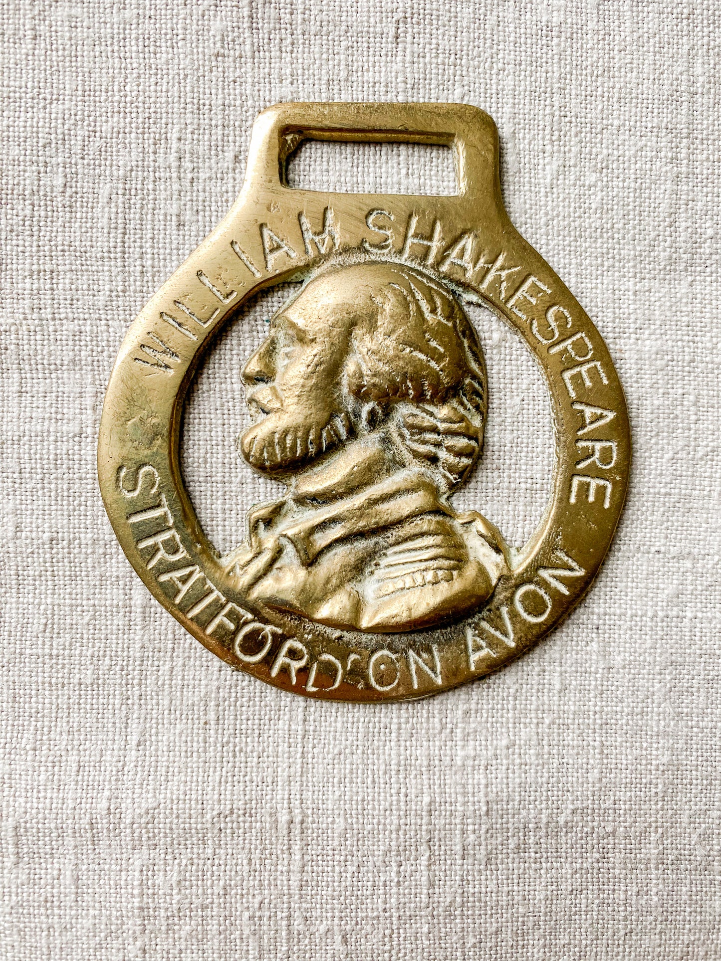 CHOICE Vintage English Horse Brass Bridle Medallions - Famous Britons