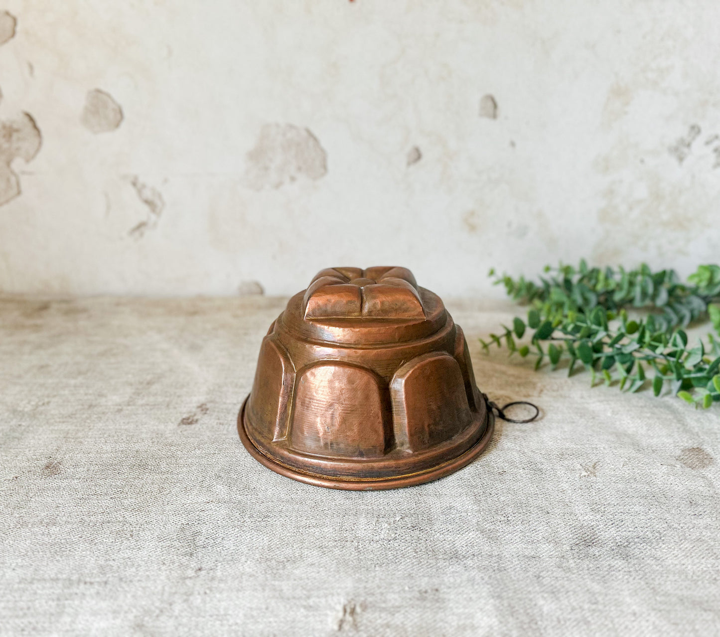 Vintage Copper Jelly Mold
