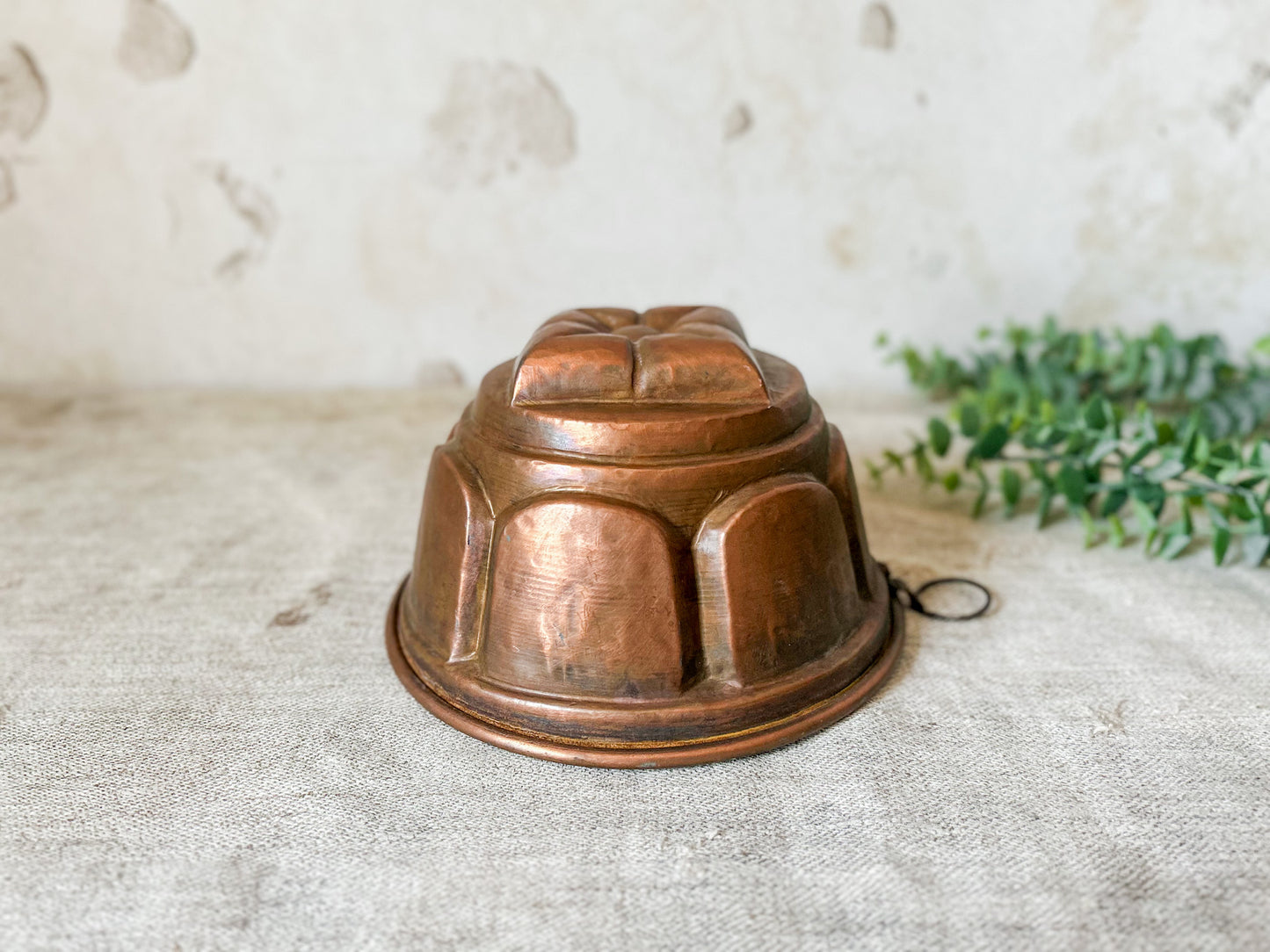 Vintage Copper Jelly Mold