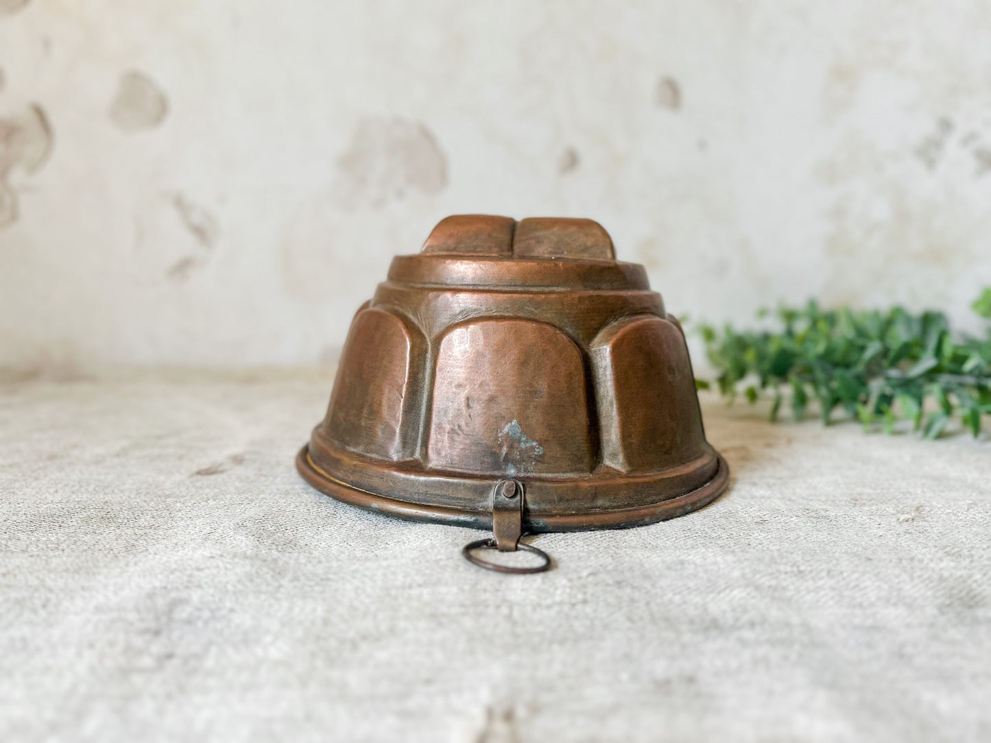 Vintage Copper Jelly Mold
