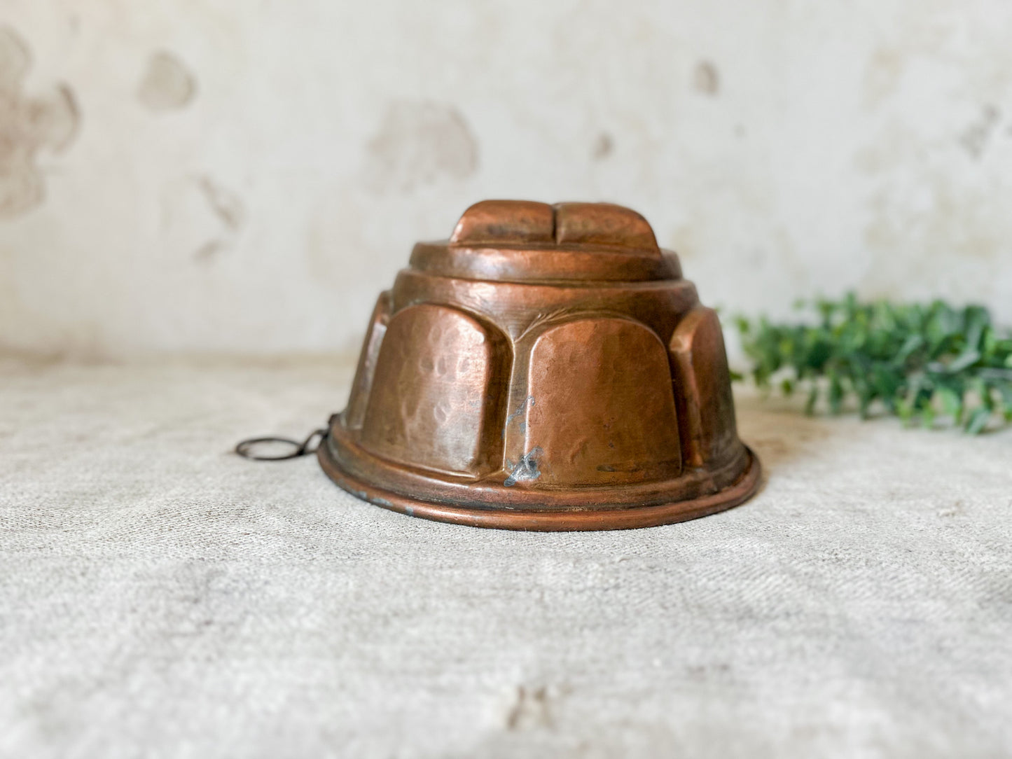 Vintage Copper Jelly Mold