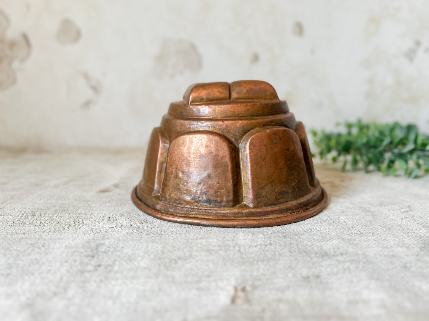 Vintage Copper Jelly Mold
