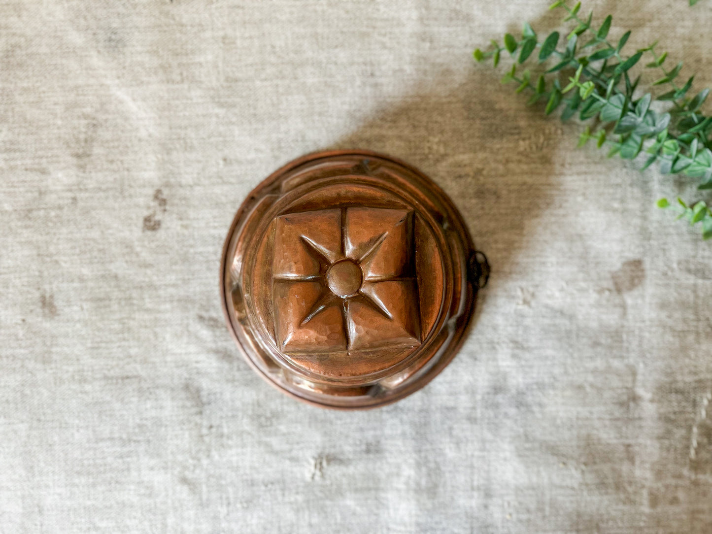 Vintage Copper Jelly Mold