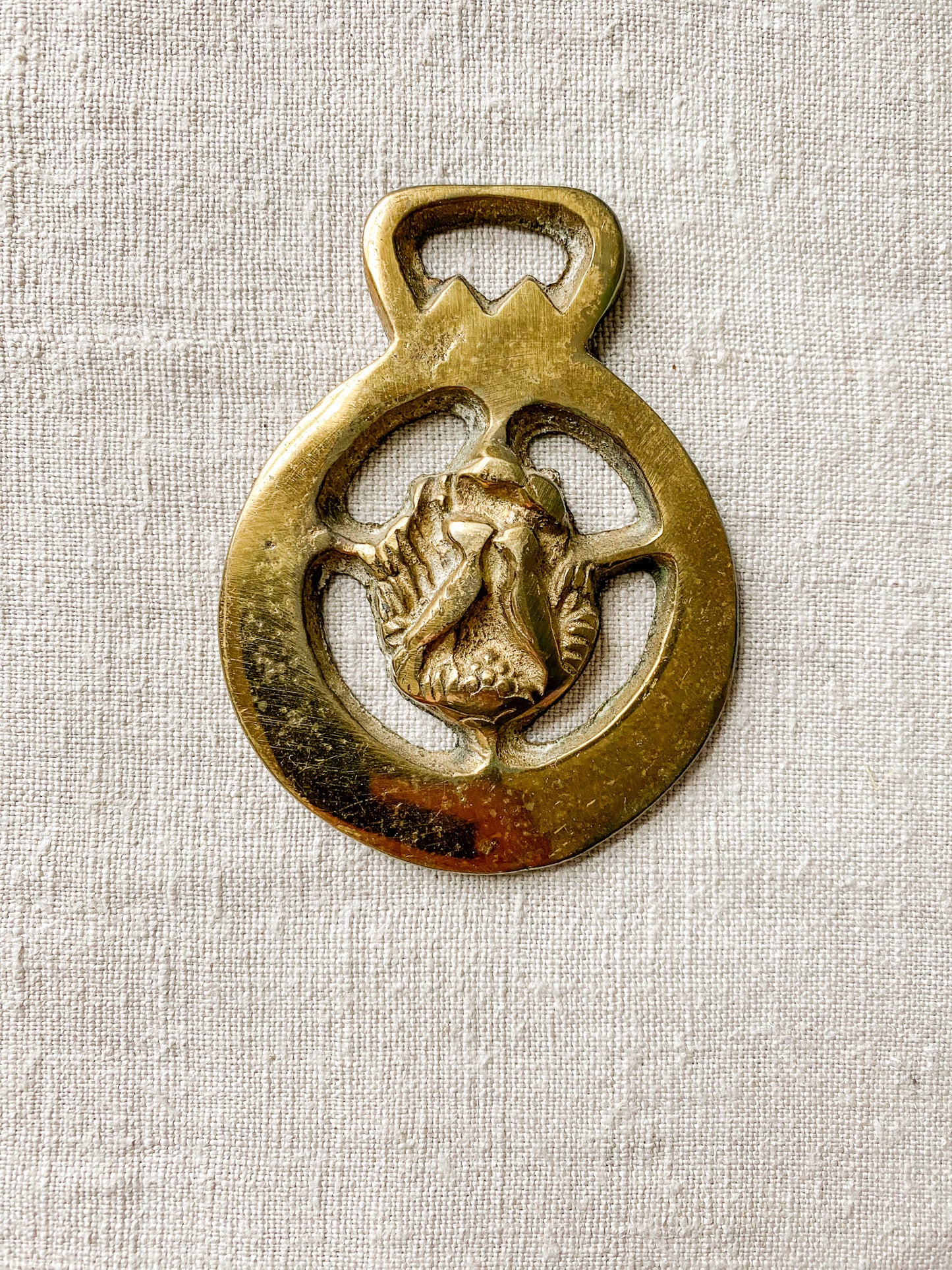 CHOICE Vintage English Horse Brass Bridle Medallions - Animals