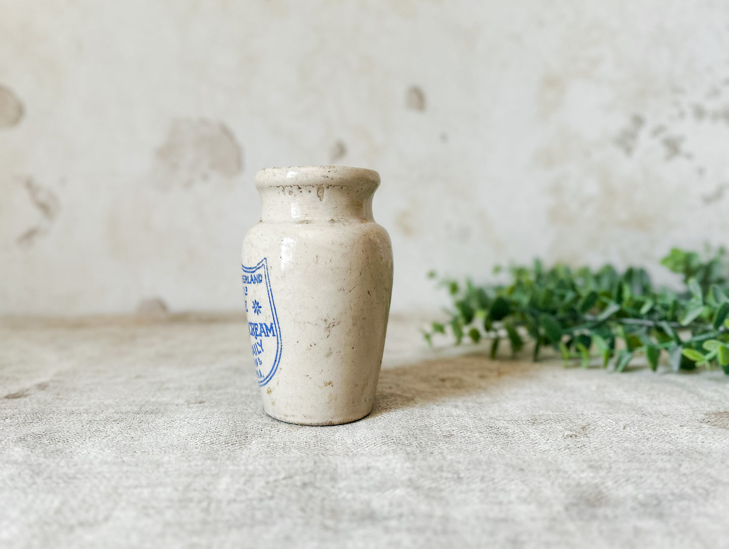 Antique Carricks Cumberland Dairy Cream Pot