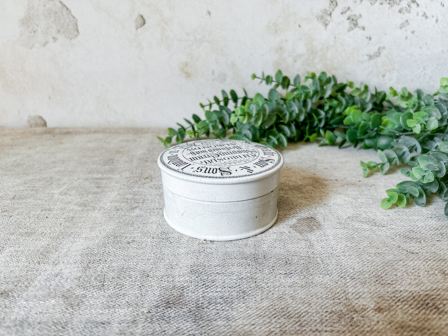 S. Maw & Sons Ambrosial Shaving Cream English Pot & Lid