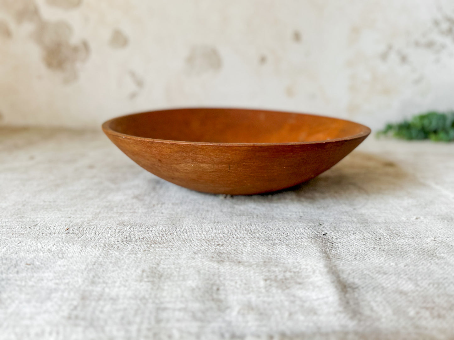 Vintage Munising 11" Wooden Bowl