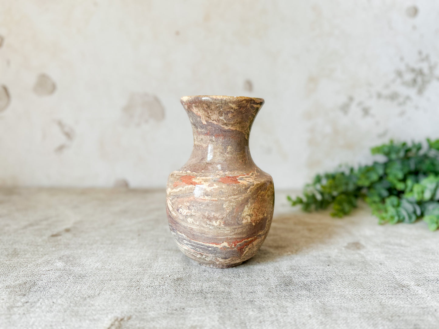 Vintage Ozark Skag Pottery 6" Vase