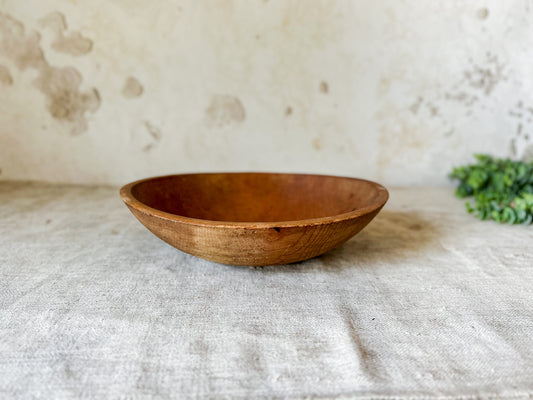 Vintage 11" Turned Wood Bowl