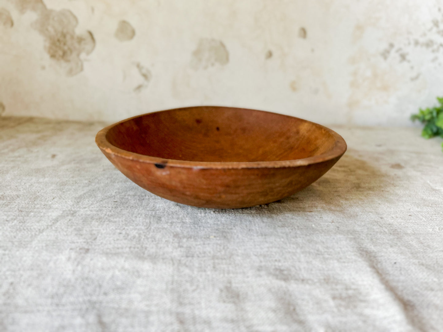 Vintage 11" Turned Wood Bowl