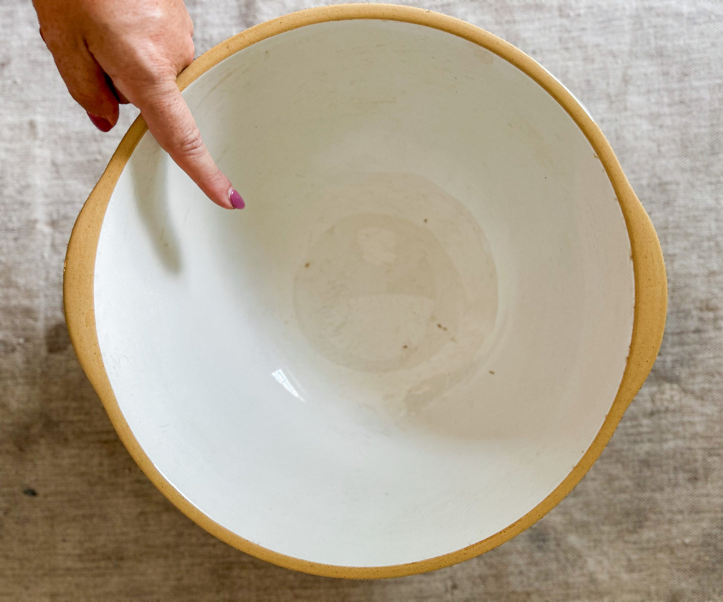 Vintage T.G. Green's Gripstand 11" Mixing Bowl, c1970
