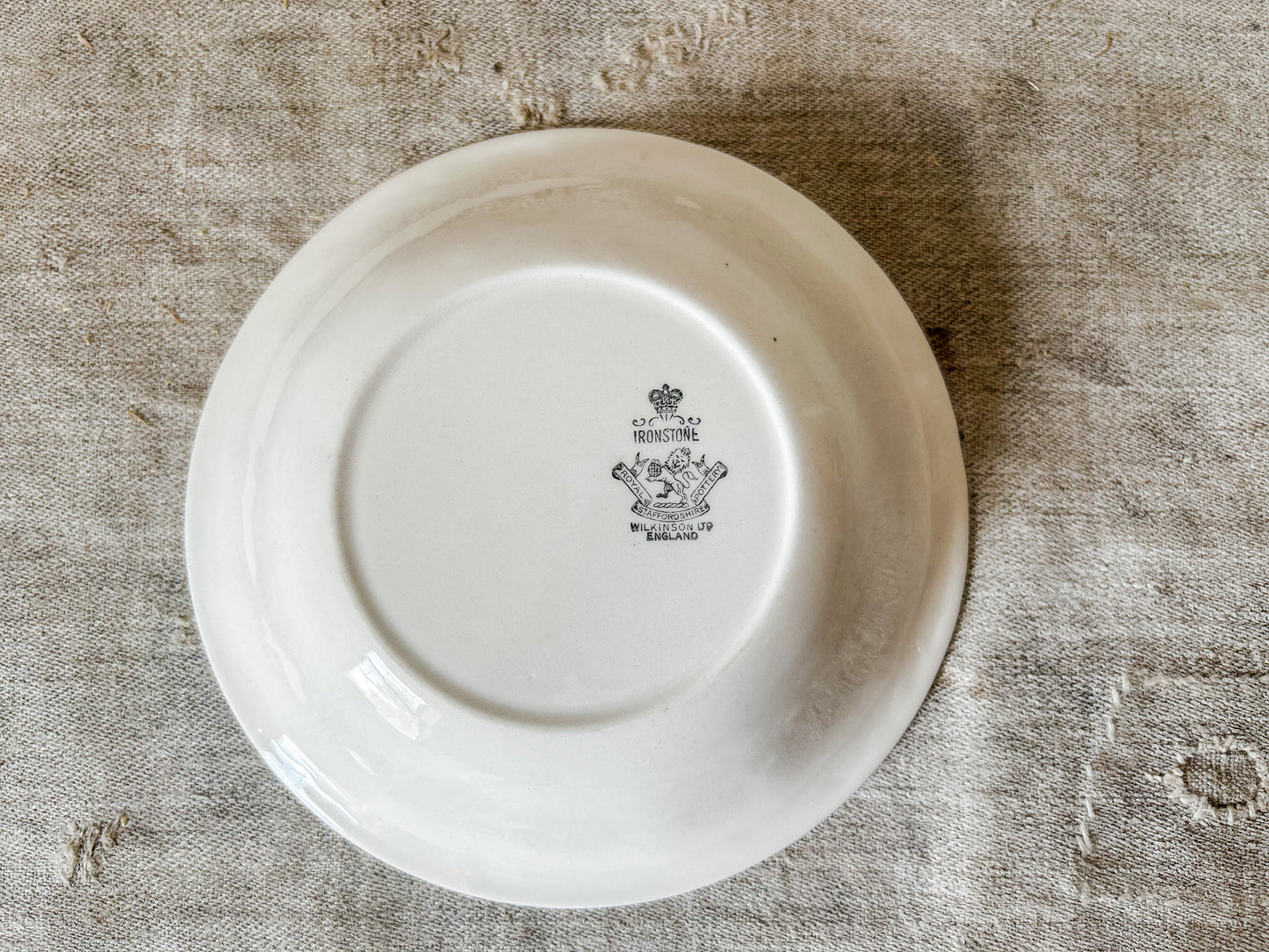 Arthur Wilkinson Wheat Ironstone 8" Bowl, c1910