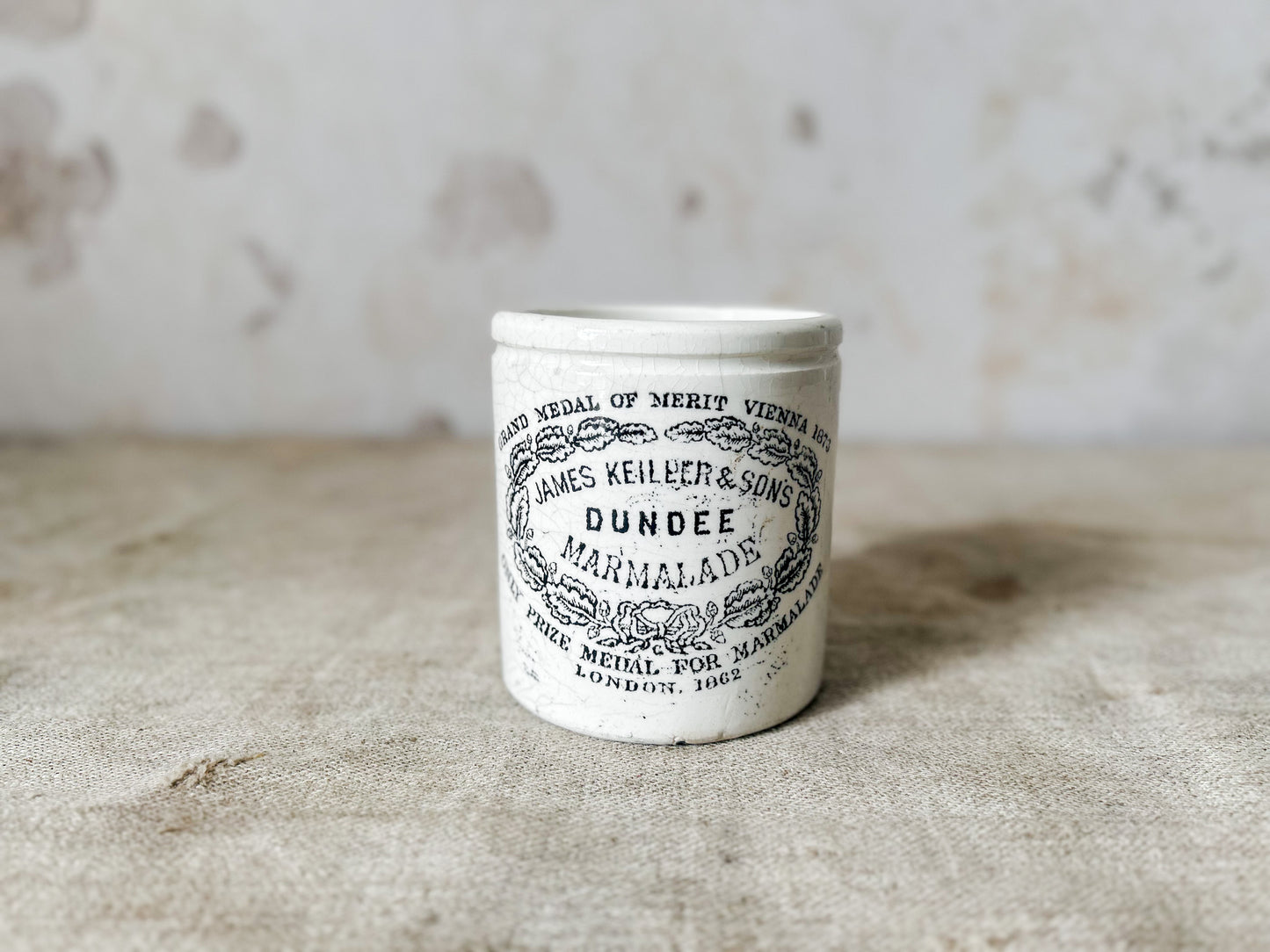 James Keiller Dundee Marmalade Chubby 1 lb. Pot, c1880