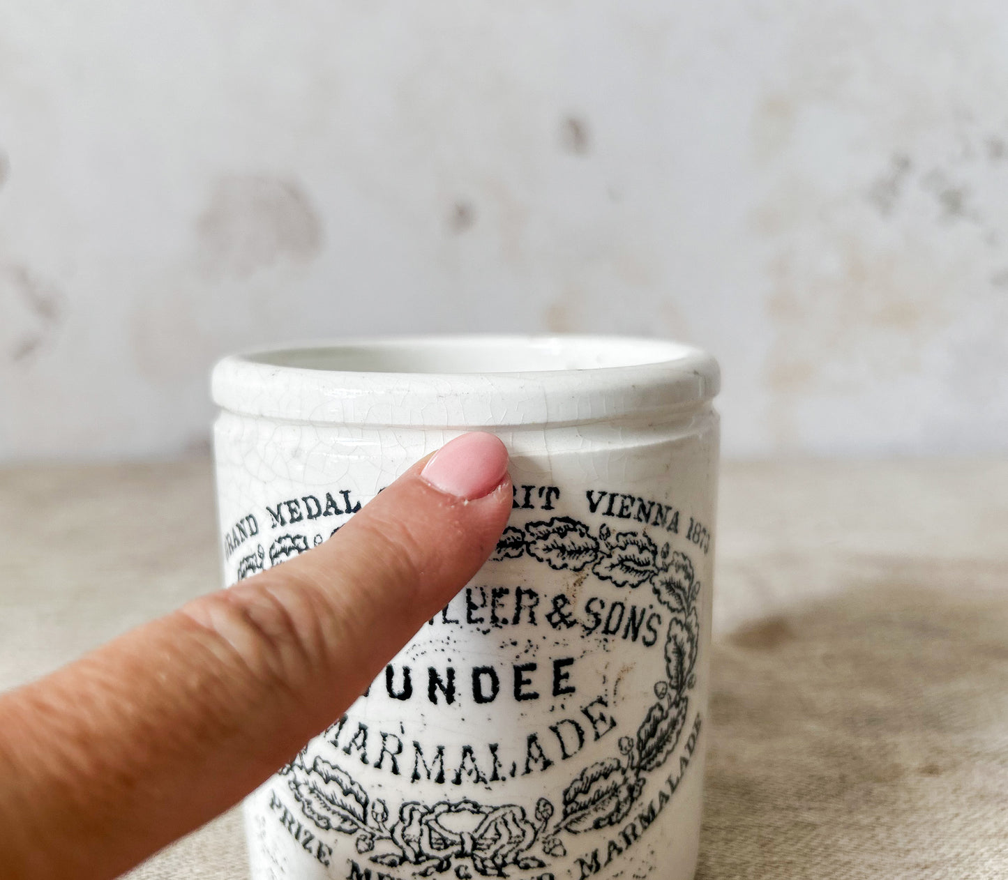 James Keiller Dundee Marmalade Chubby 1 lb. Pot, c1880
