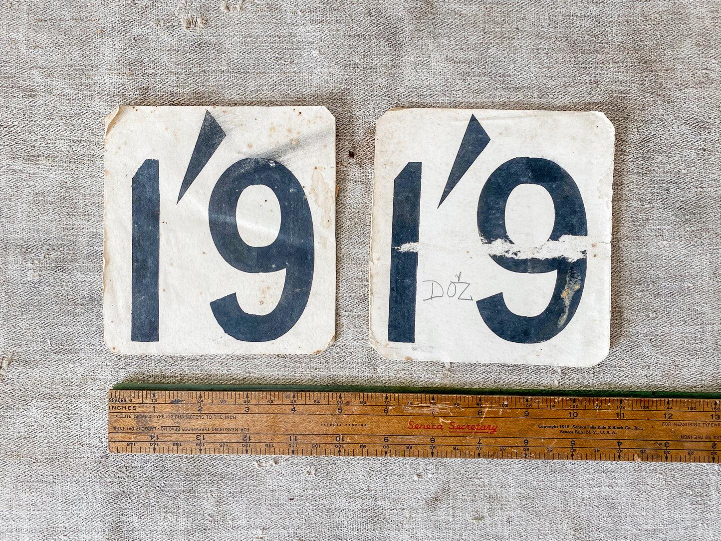 Large Vintage British Grocer's Price Card