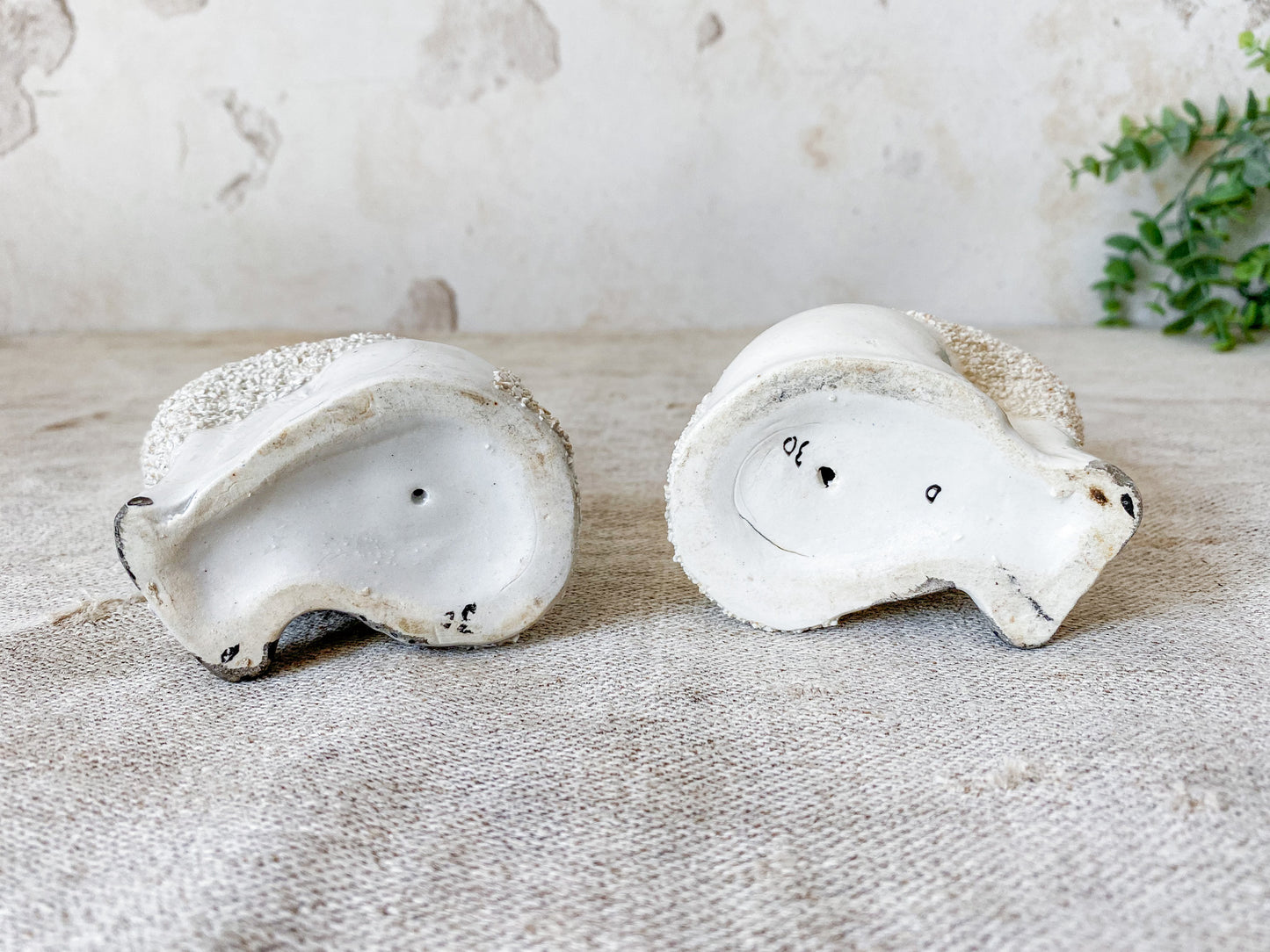 Antique Pair of 4.5" Staffordshire Poodle Figures