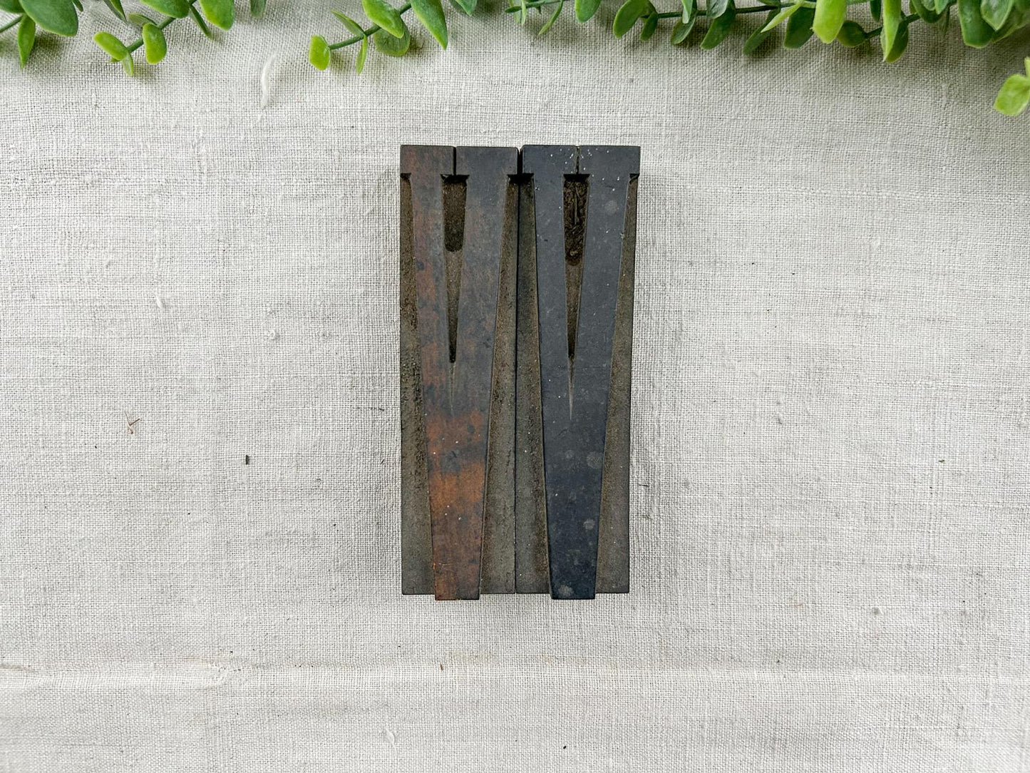 CHOICE Vintage Tall Skinny Wood 5" Letterpress Blocks