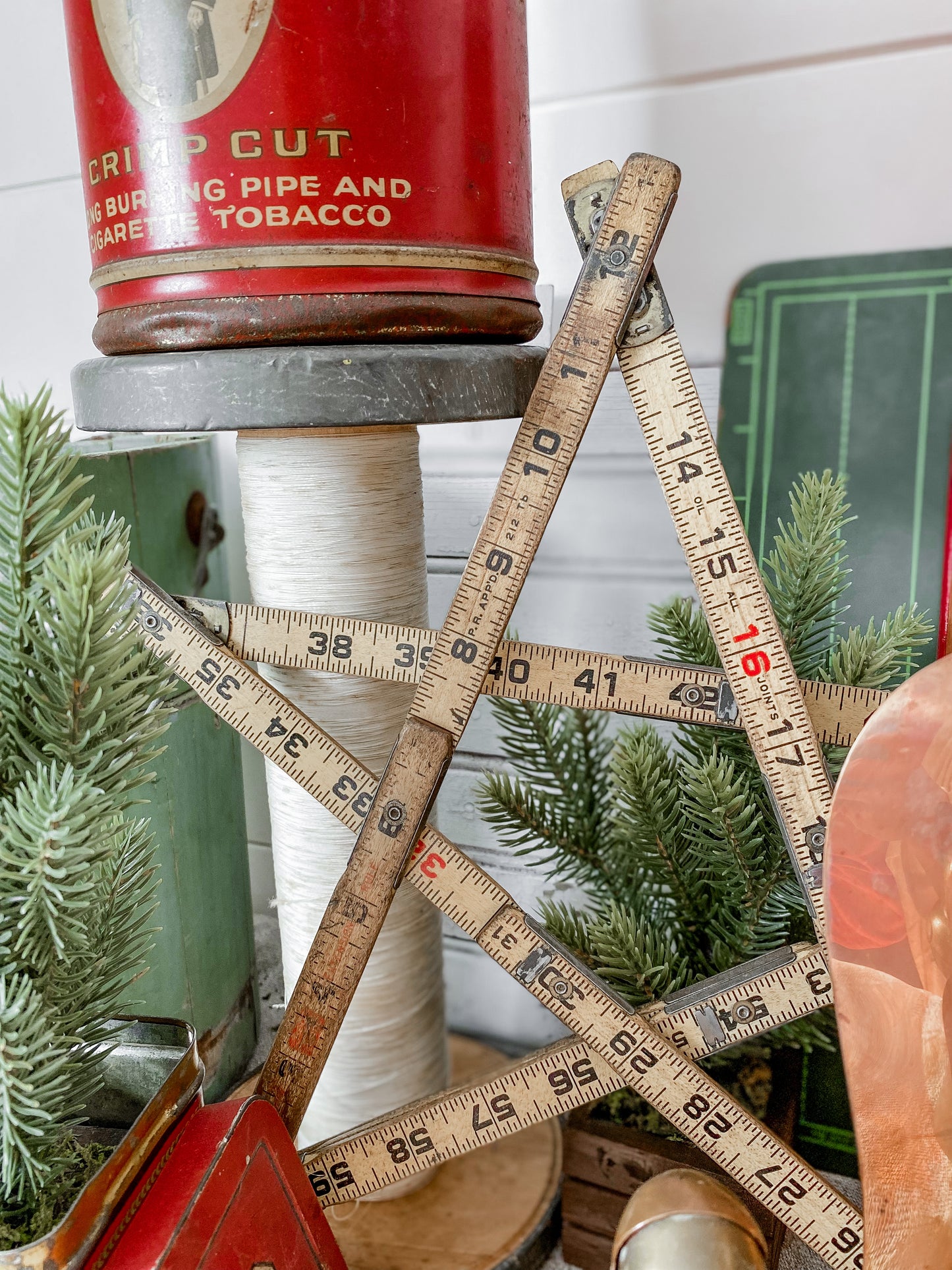 Large Vintage Industrial 11.5" Thread Spool, Textile Mill Salvage