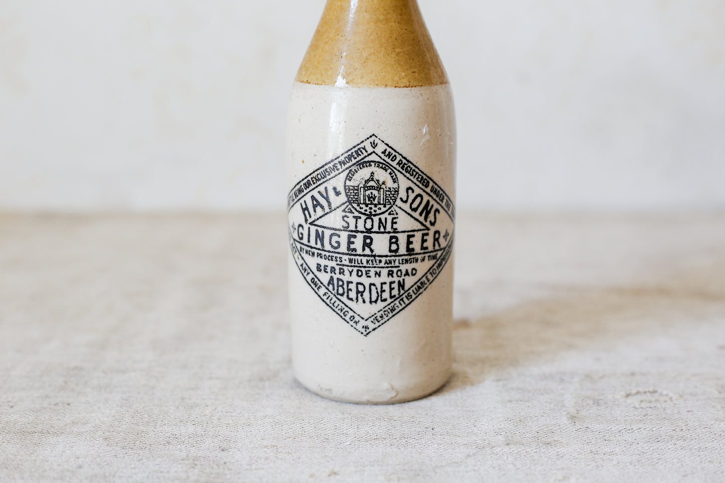 Hay & Sons Aberdeen Stoneware Ginger Beer Bottle with Stopper