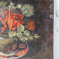 Antique Still Life of Poppies in Vase, Signed by R. Goodwin, ESK, c1890