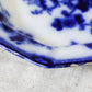 Antique Flow Blue Ironstone 15" Platter – "Indian" Pattern (c. 1850)
