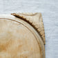 Square Carved Geometric English Bread Board, c1900