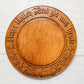Swiss German "Give Us This Day Our Daily Bread" Carved Bread Board, Lauterbrunnen, c1880