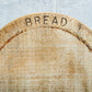 Vintage English Carved "Bread" Board