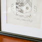 19th Century Coat of Arms of Holden, Reedly House, Lancashire | Contemporary Black and Gilt Frame