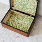 Antique Small Parquetry Chevron Inlaid Tunbridge-Style Stationery Box, c. 1870