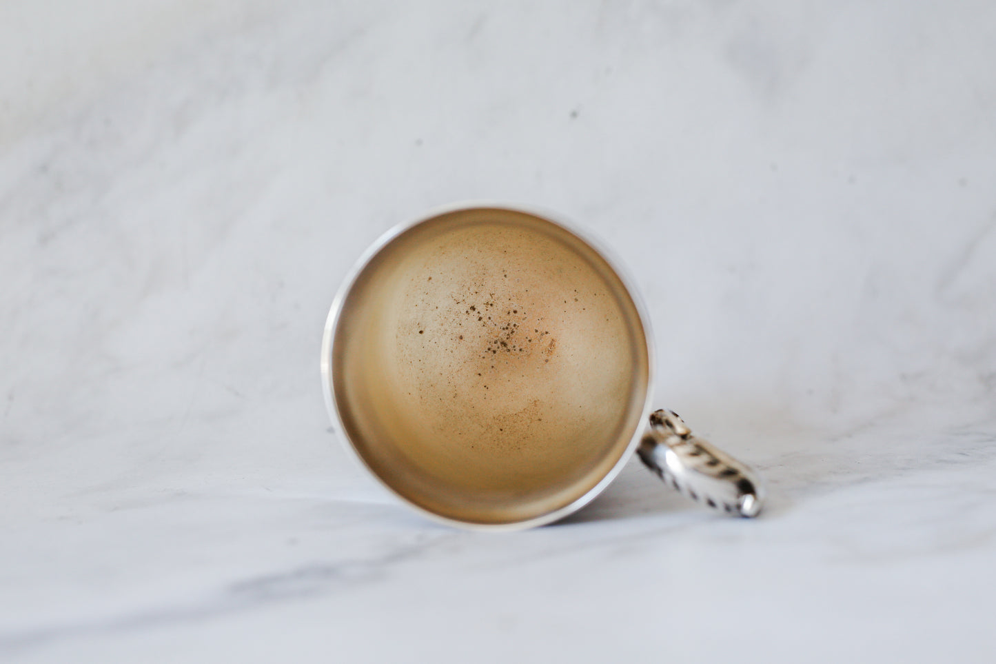 Vintage Mid-Century English Silverplate Tankard by Francis Howard – Engraved 'GDL'