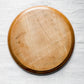 Carved Wheat Border Wooden Bread Plate, c1940