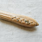 Wheat Carved Bread Knife with J. Ireland Blade, c1920