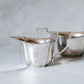 Alexander Clark Co. London Silverplate Sugar & Creamer Set, Monogrammed & Dated 1930