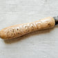 Naive Hand Carved Bread Knife with Turner's Encore Blade