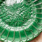 Pair of Antique Majolica Greenware Grapevine 8" Plates, c1900