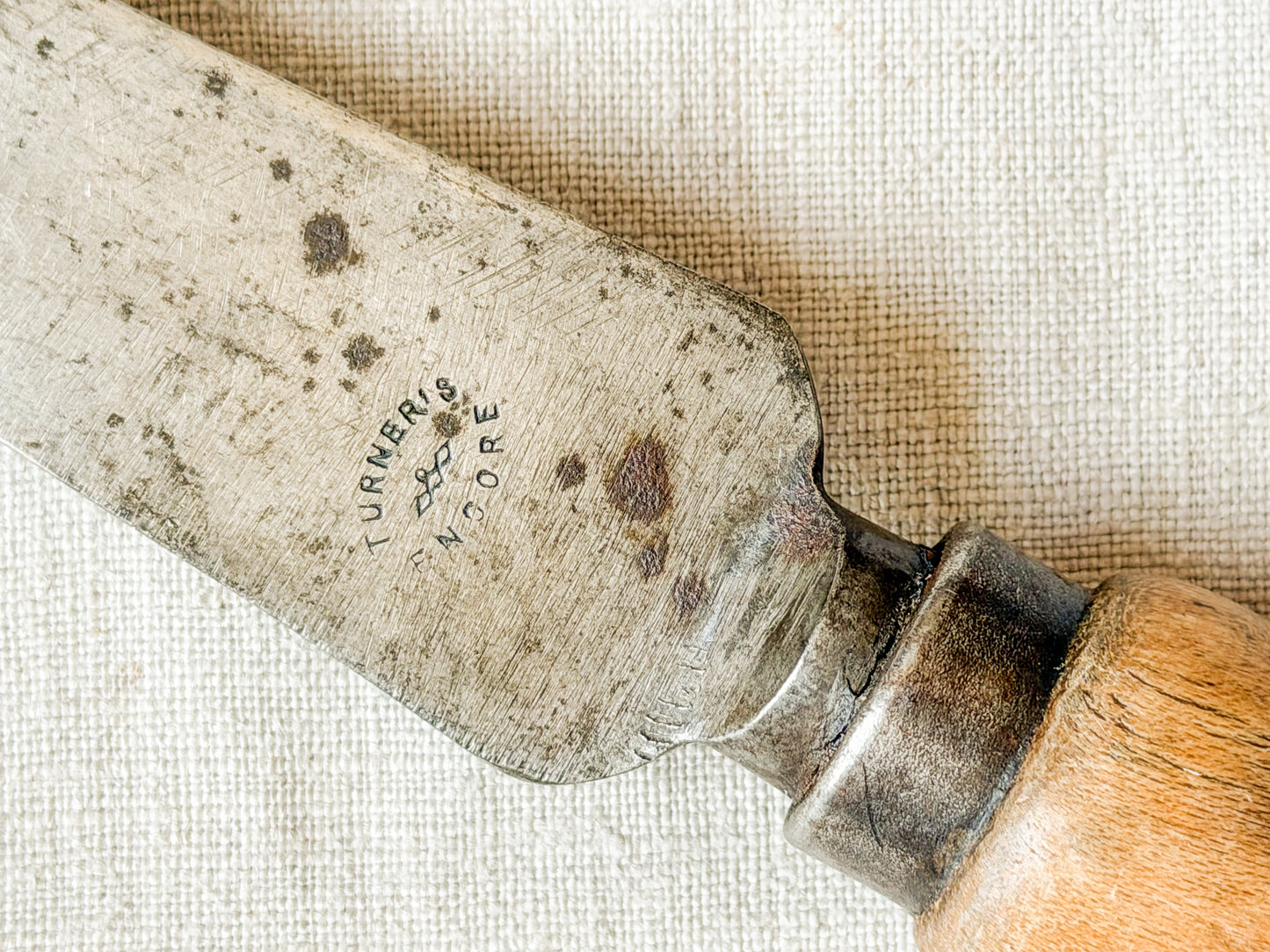 Naive Hand Carved Bread Knife with Turner's Encore Blade